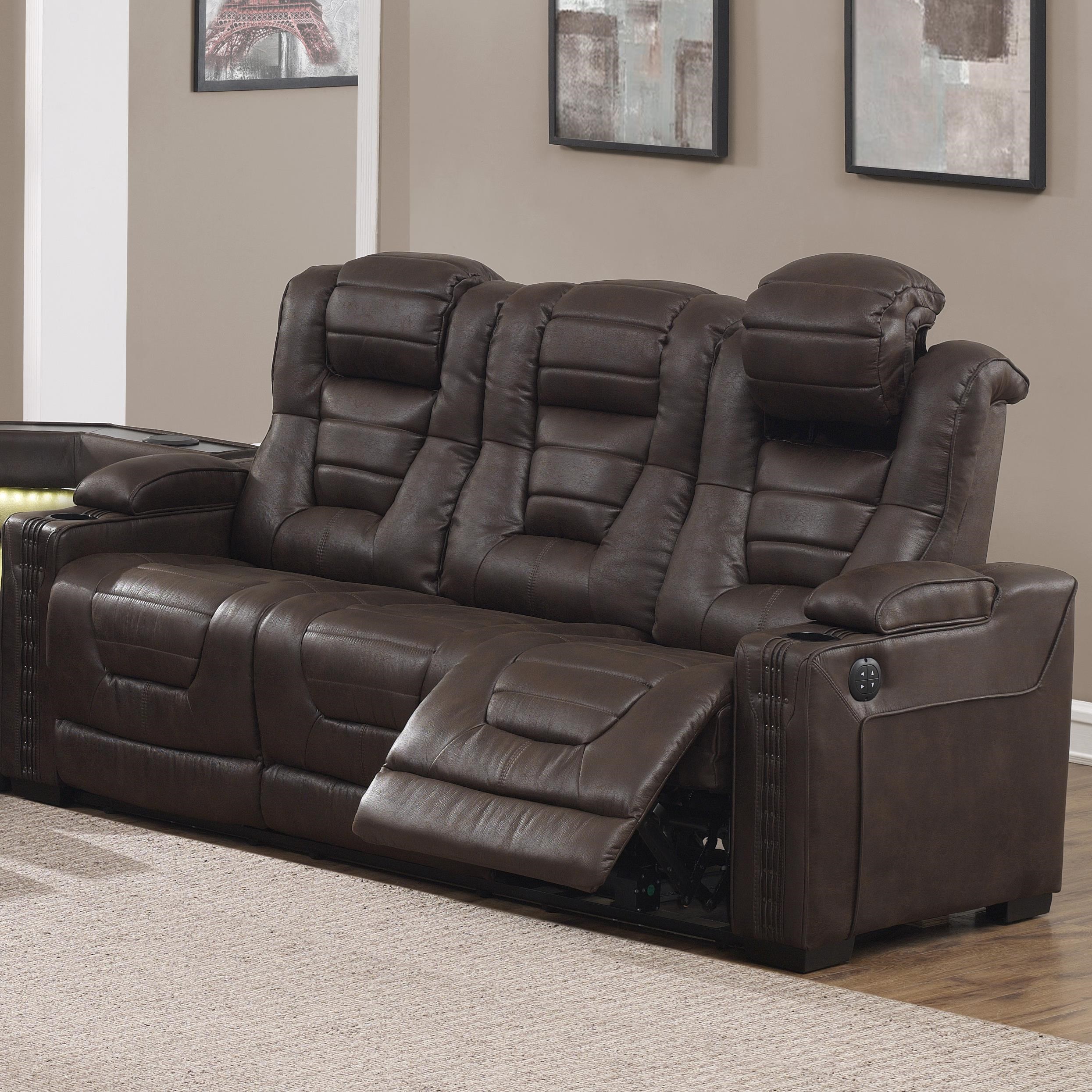 Cheers x8698m casual reclining sectional sofa store